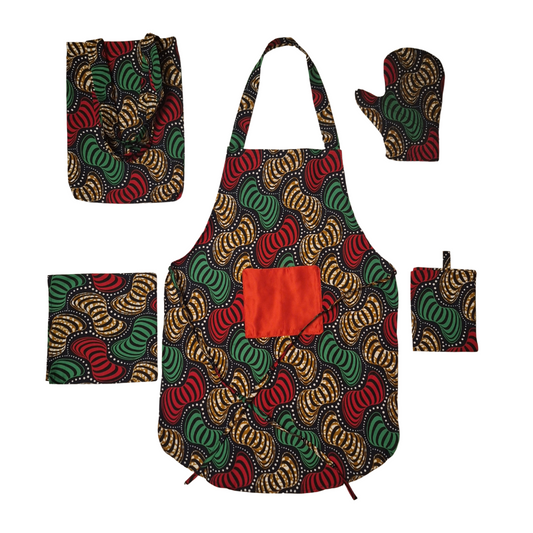 WAVY APRON SET